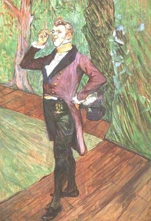Toulouse-Lautrec - Portrait of M. Samary