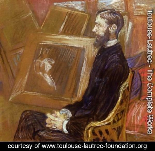 Toulouse-Lautrec - Portrait of Georges-Henri Manuel