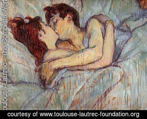 Toulouse-Lautrec - In Bed: The Kiss