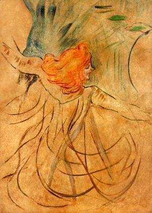 Toulouse-Lautrec - At the Music Hall - Loie Fuller