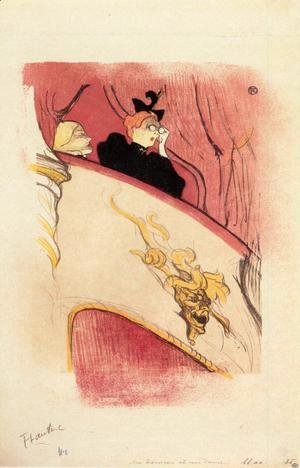 Toulouse-Lautrec - The Box with the Guilded Mask