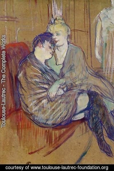 Toulouse-Lautrec - The Two Girlfriends 2