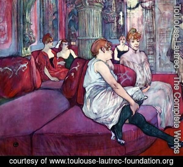 Toulouse-Lautrec - The Salon in the Rue des Moulins