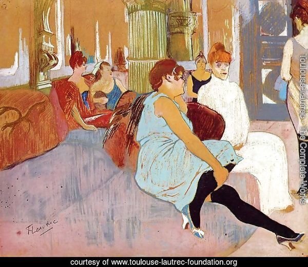 The Salon in the Rue des Moulins I