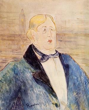 Toulouse-Lautrec - Oscar Wilde