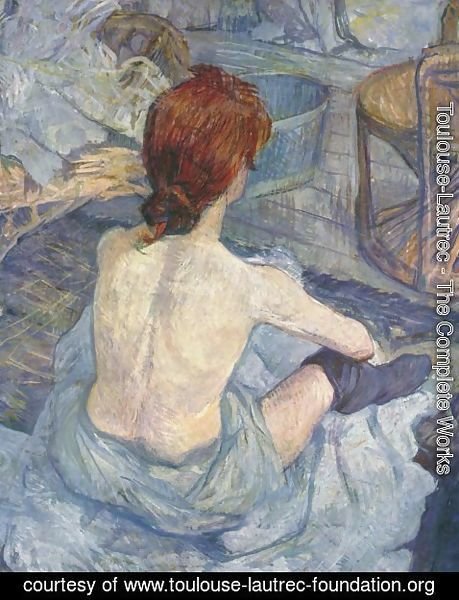 Toulouse-Lautrec - Woman at Her Toilette I