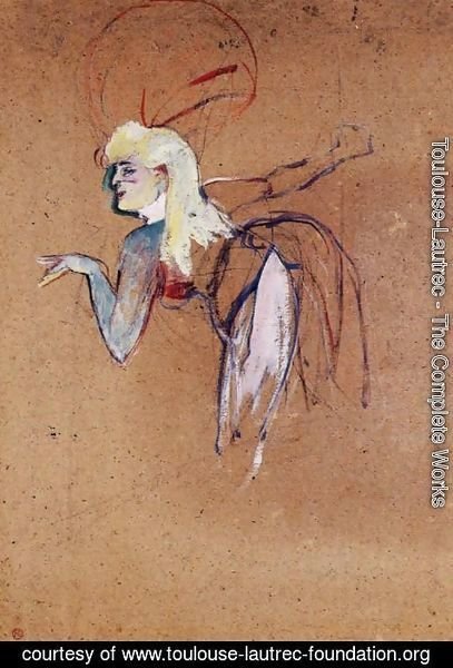 Toulouse-Lautrec - Extra in the Folies-Bergere Revue