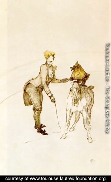 Toulouse-Lautrec - At the Circus: The Animal Trainer