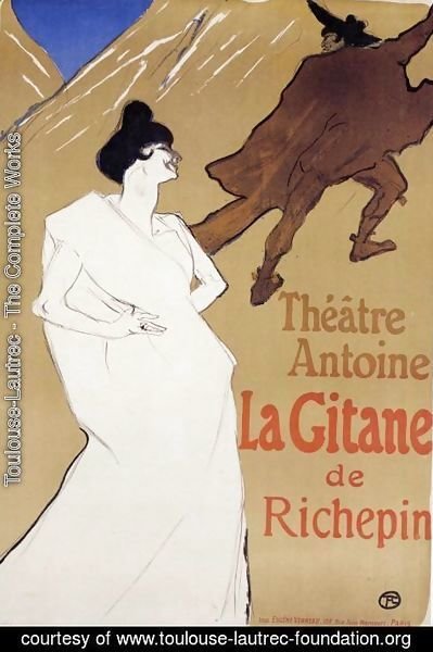 Toulouse-Lautrec - La Gitane 'The Gypsy'