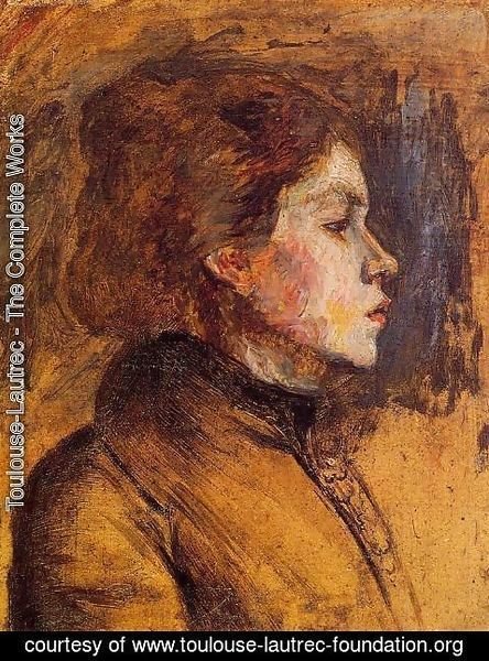 Toulouse-Lautrec - Woman's Head