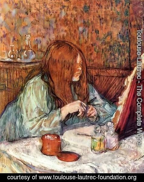 Toulouse-Lautrec - Woman at Her Toilette: Madame Poupoule