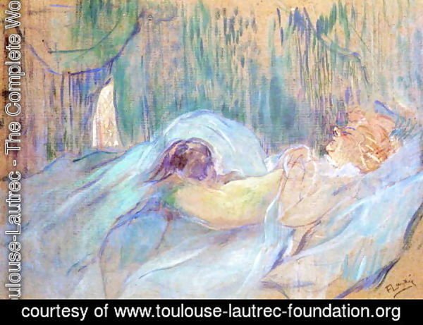 Toulouse-Lautrec - Brothel on the Rue des Moulins: Rolande