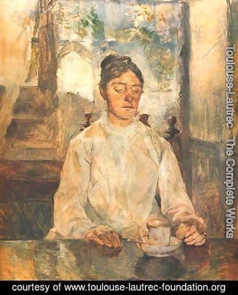 Toulouse-Lautrec - Portrait of Madame la Comtesse de Toulouse-Lautrec