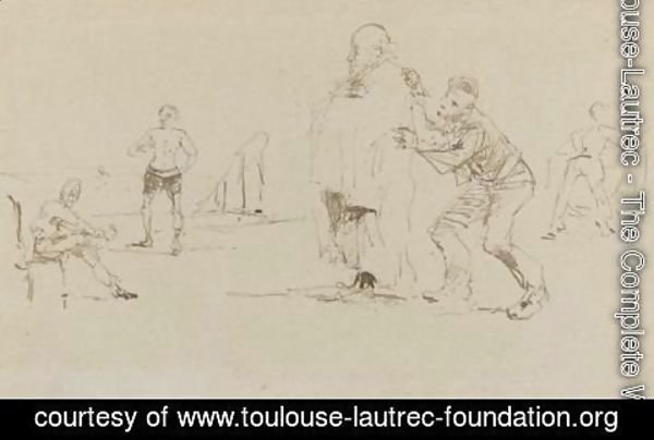 Toulouse-Lautrec - Sur la Plage