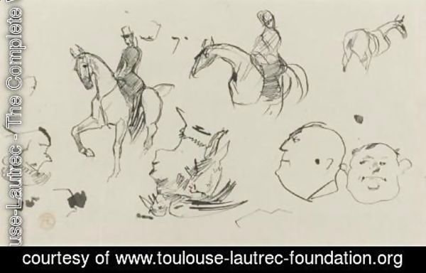 Toulouse-Lautrec - Amazones et divers