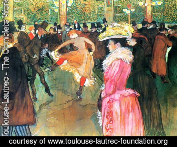 Toulouse-Lautrec - At the Moulin Rouge, The Dance