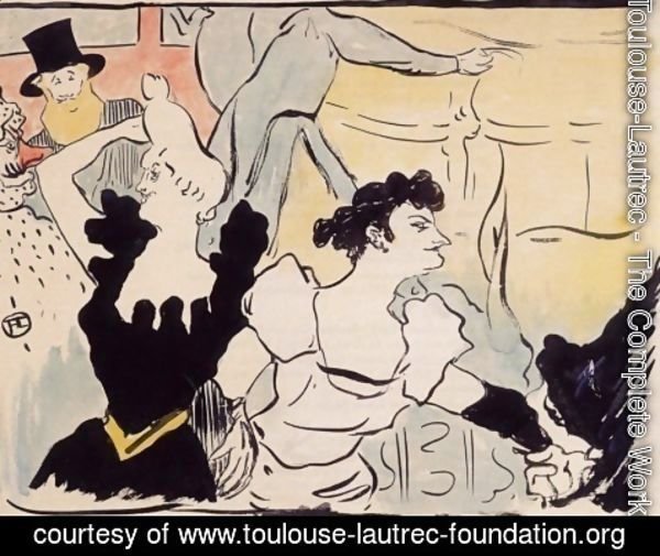 Toulouse-Lautrec - Au Bal Masue