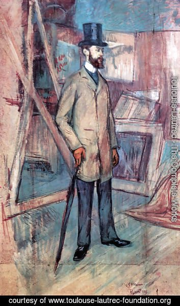 Toulouse-Lautrec - Portrait of Georges-Henri Manuel 2