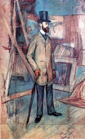 Toulouse-Lautrec - Portrait of Georges-Henri Manuel 2