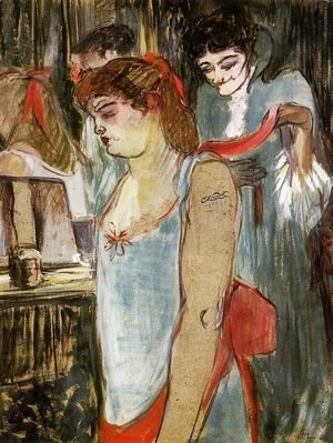 Toulouse-Lautrec - The Tatooed Woman