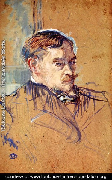 Toulouse-Lautrec - The writer Romain Coolus