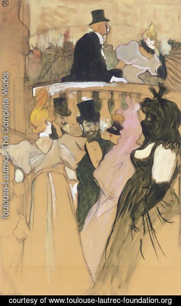 Toulouse-Lautrec - Au bal de l'opera