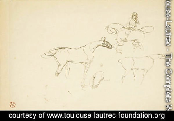 Toulouse-Lautrec - Chevaux