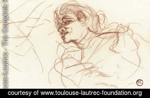 Toulouse-Lautrec - Mademoiselle Lender