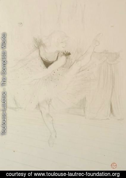 Toulouse-Lautrec - Miss Ida Heath, danseuse anglaise