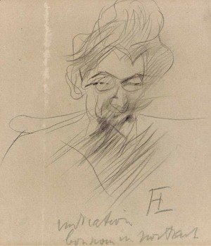 Toulouse-Lautrec - Portrait d'homme