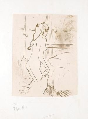 Toulouse-Lautrec - Etude De Femme