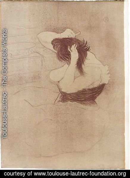 Toulouse-Lautrec - Femme Qui Se Peigne