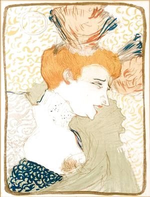 Toulouse-Lautrec - Mademoiselle Marcelle Lender En Buste