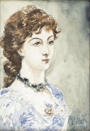 Toulouse-Lautrec - Tete De Jeune Femme