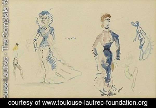 Toulouse-Lautrec - Femmes En Promenade