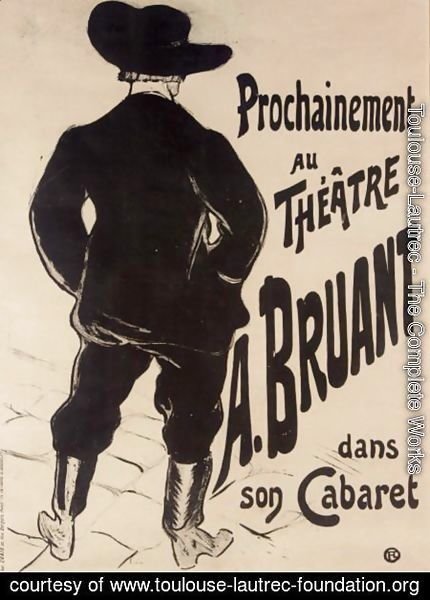 Toulouse-Lautrec - Aristide Bruant