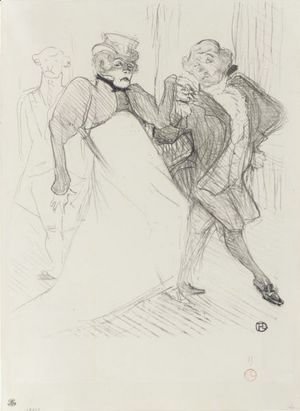 Toulouse-Lautrec - Rejane Et Galipaux, Dans Madame Sans-Gene