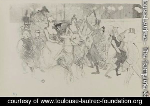 Toulouse-Lautrec - Une Redoute Au Moulin Rouge