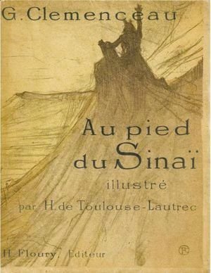 Toulouse-Lautrec - George Clemenceau Au Pied Du Sinai