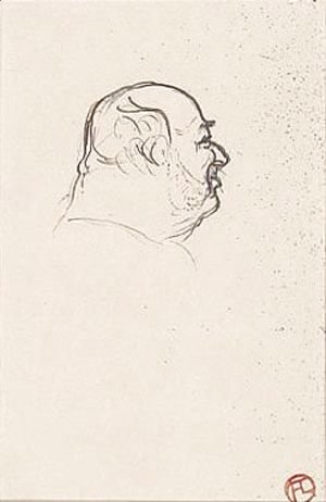 Toulouse-Lautrec - Portrait De Pierre Ducarre