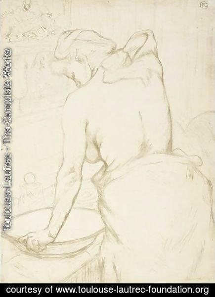 Toulouse-Lautrec - Femme Qui Se Lave
