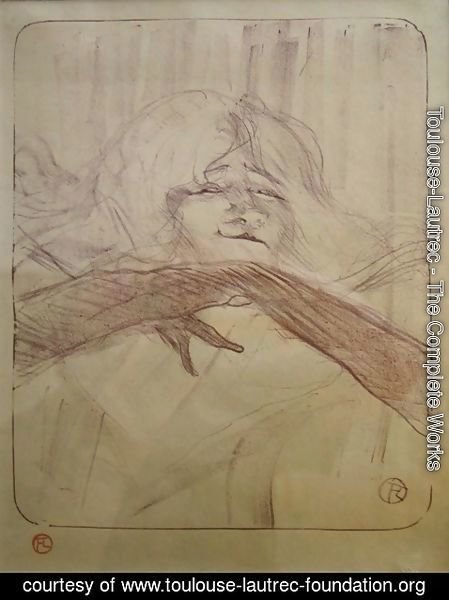 Toulouse-Lautrec - Yvette Guilbert, Linger, longer, loo