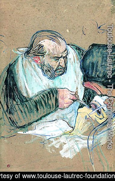 Toulouse-Lautrec - Dr Pean Operating