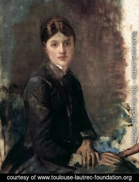 Toulouse-Lautrec - Portrait of a Young Woman