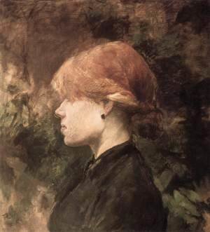 Toulouse-Lautrec - Young Woman with Red Hair