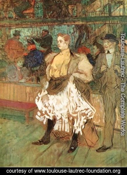 Toulouse-Lautrec At the Moulin rouge