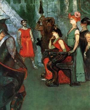 Toulouse-Lautrec - Messalina Enthroned