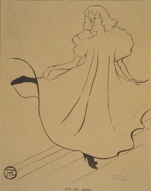 Toulouse-Lautrec - Miss May Milton, from Le Rire