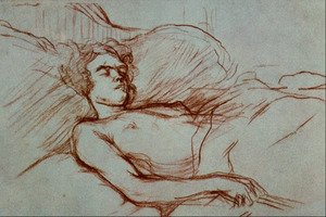 Toulouse-Lautrec - Sleeping Woman