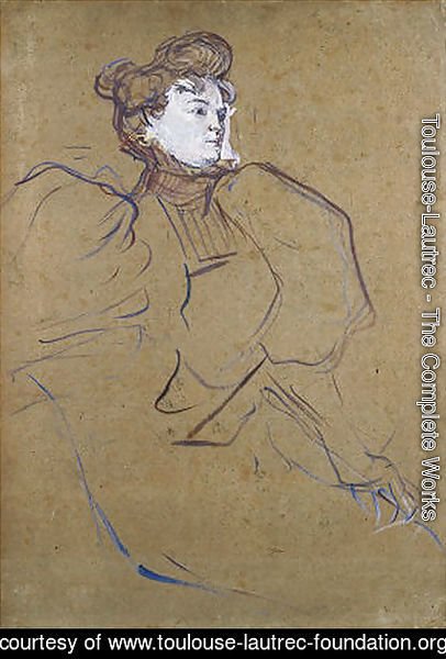 Toulouse-Lautrec - Portrait of Misia Natanson
